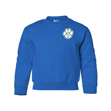 Load image into Gallery viewer, Panther Paw Youth Crewneck