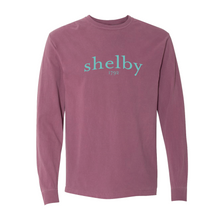 Load image into Gallery viewer, shelby 1792 Berry Long Sleeve Tee