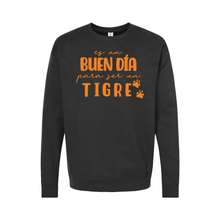 Load image into Gallery viewer, Es un buen día para ser un cuello redondo para adultos tigre