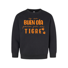 Load image into Gallery viewer, Es Un Buen Dia Para Ser Un Tiger Cuello redondo juvenil
