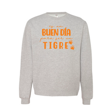 Load image into Gallery viewer, Es un buen día para ser un cuello redondo para adultos tigre