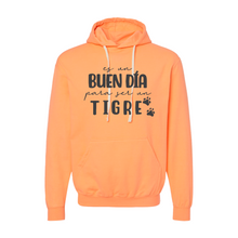 Load image into Gallery viewer, Es un buen día para ser un tigre sudadera con capucha para adultos