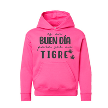 Load image into Gallery viewer, Es Un Buen Dia Para Ser Un Tiger Sudadera con capucha juvenil