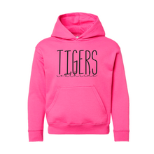 Load image into Gallery viewer, Tigers Script Youth Hoodie