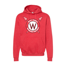 Load image into Gallery viewer, West Warrior Football Hoodie