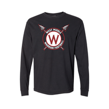 Load image into Gallery viewer, West Warrior Football Long Sleeves Tee