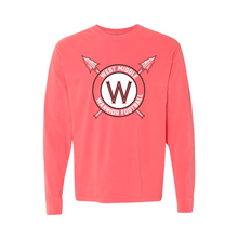 Load image into Gallery viewer, West Warrior Football Long Sleeves Tee