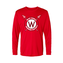 Load image into Gallery viewer, West Warrior Football Performance Long Sleeve