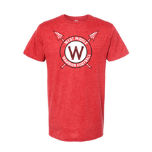 Load image into Gallery viewer, West Warrior Football Tee