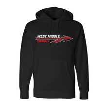 Load image into Gallery viewer, West Middle Football Hoodie