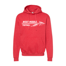 Load image into Gallery viewer, West Middle Football Hoodie