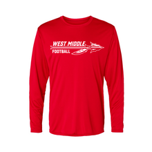 Load image into Gallery viewer, West Middle Football Performance Long Sleeve