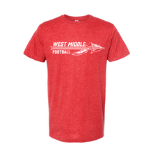 Load image into Gallery viewer, West Middle Football Tee