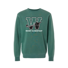 Load image into Gallery viewer, Wright W Pigment-Dyed Crewneck Sweatshirt