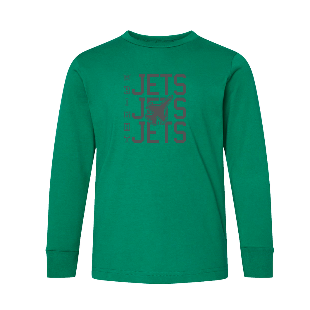 Jets Jets Jets Youth Long Sleeve