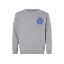 Load image into Gallery viewer, Panther Paw Youth Crewneck
