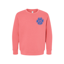 Load image into Gallery viewer, Panther Paw Youth Crewneck
