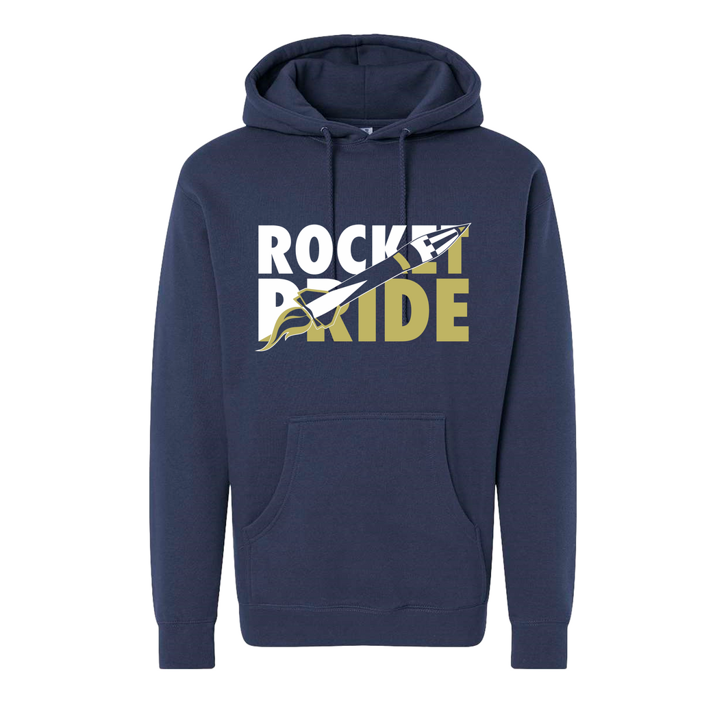 Rocket Pride County Wide Front and Back Hoodie