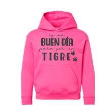 Load image into Gallery viewer, Es Un Buen Dia Para Ser Un Tiger Sudadera con capucha juvenil
