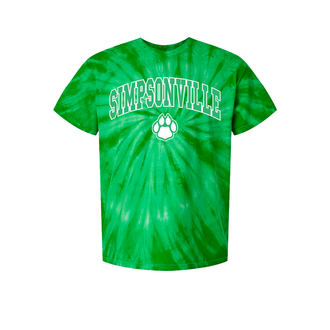 Simpsonville Youth Tie Dye Tee