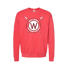 Load image into Gallery viewer, West Warrior Football Crewneck
