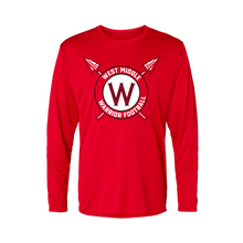 Load image into Gallery viewer, West Warrior Football Performance Long Sleeve
